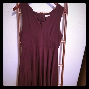 Altar'd state burgundy dress